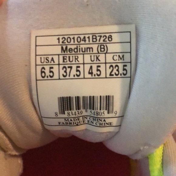 Brooks pure cadence women’s running shoes size 6.5 neon yellow and pink - Picture 8 of 10